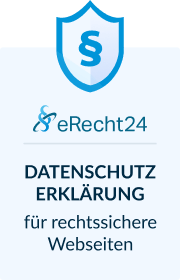 eRecht24 Siegel Datenschutzerklärung